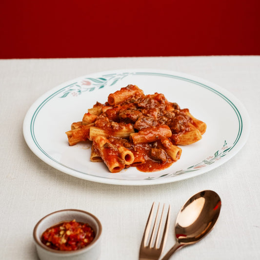 Rigatoni with Lamb & Pork Sausage Ragu image 1