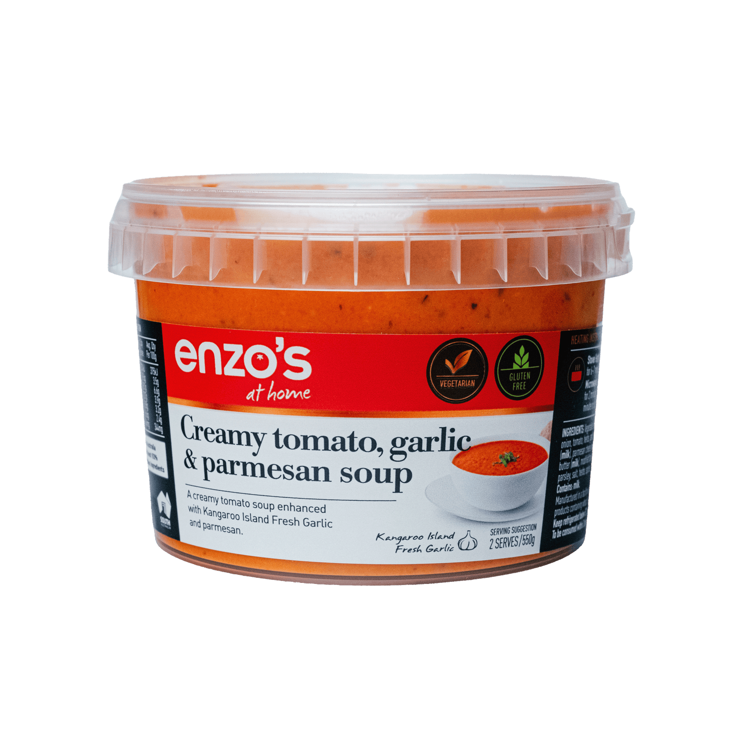 Creamy Tomato, Garlic & Parmesan Soup 550g