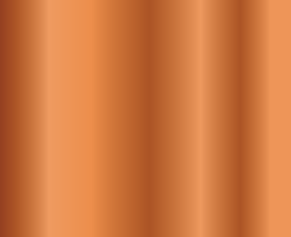 Copper accent border