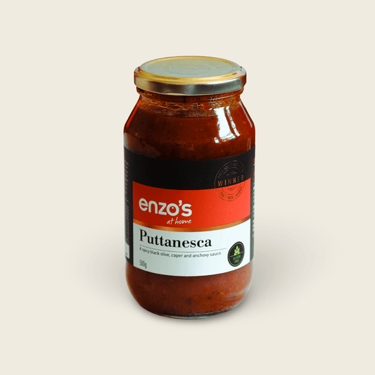 Puttanesca Sauce - Enzo's at Home