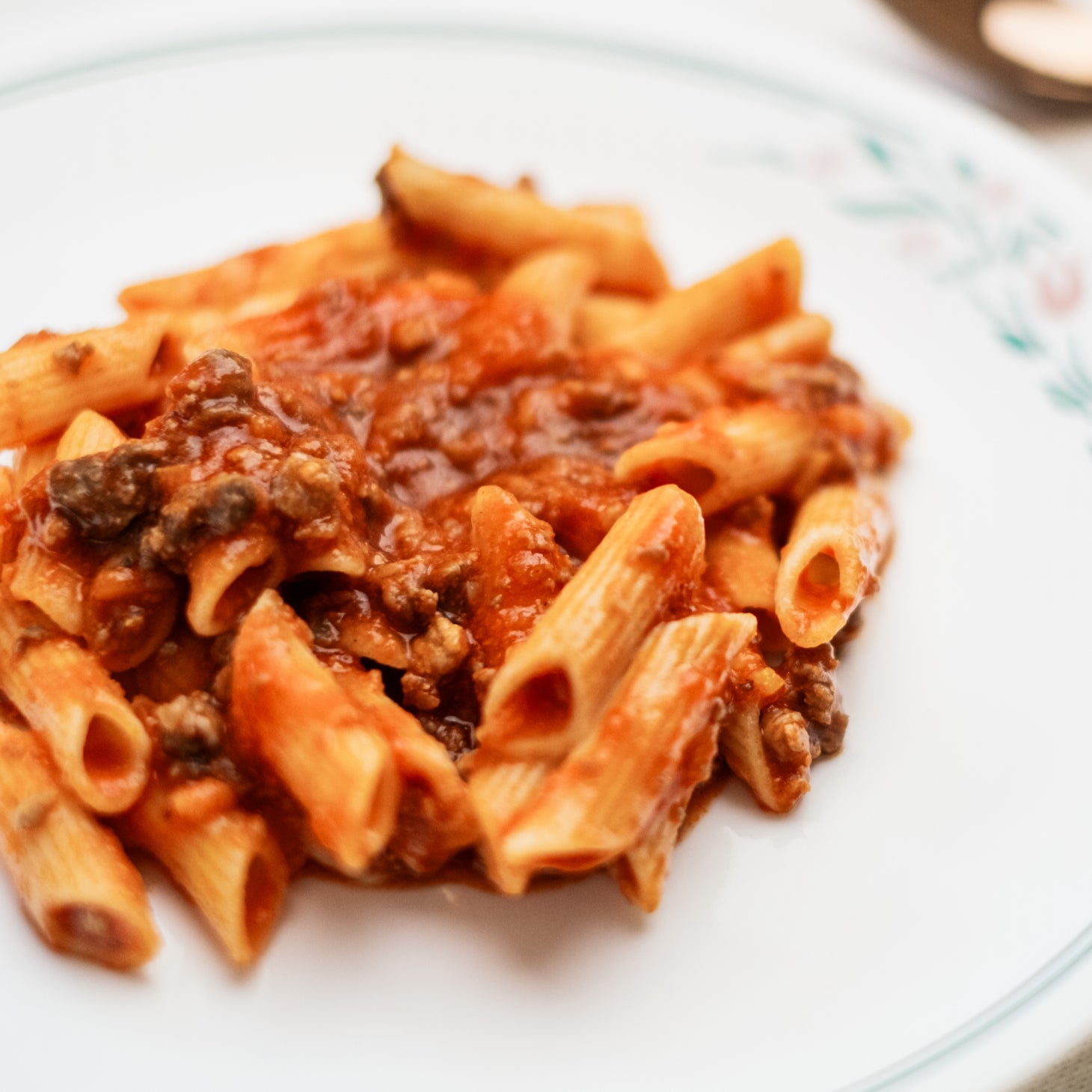 Gluten Free Penne Bolognese - Enzo's at Home