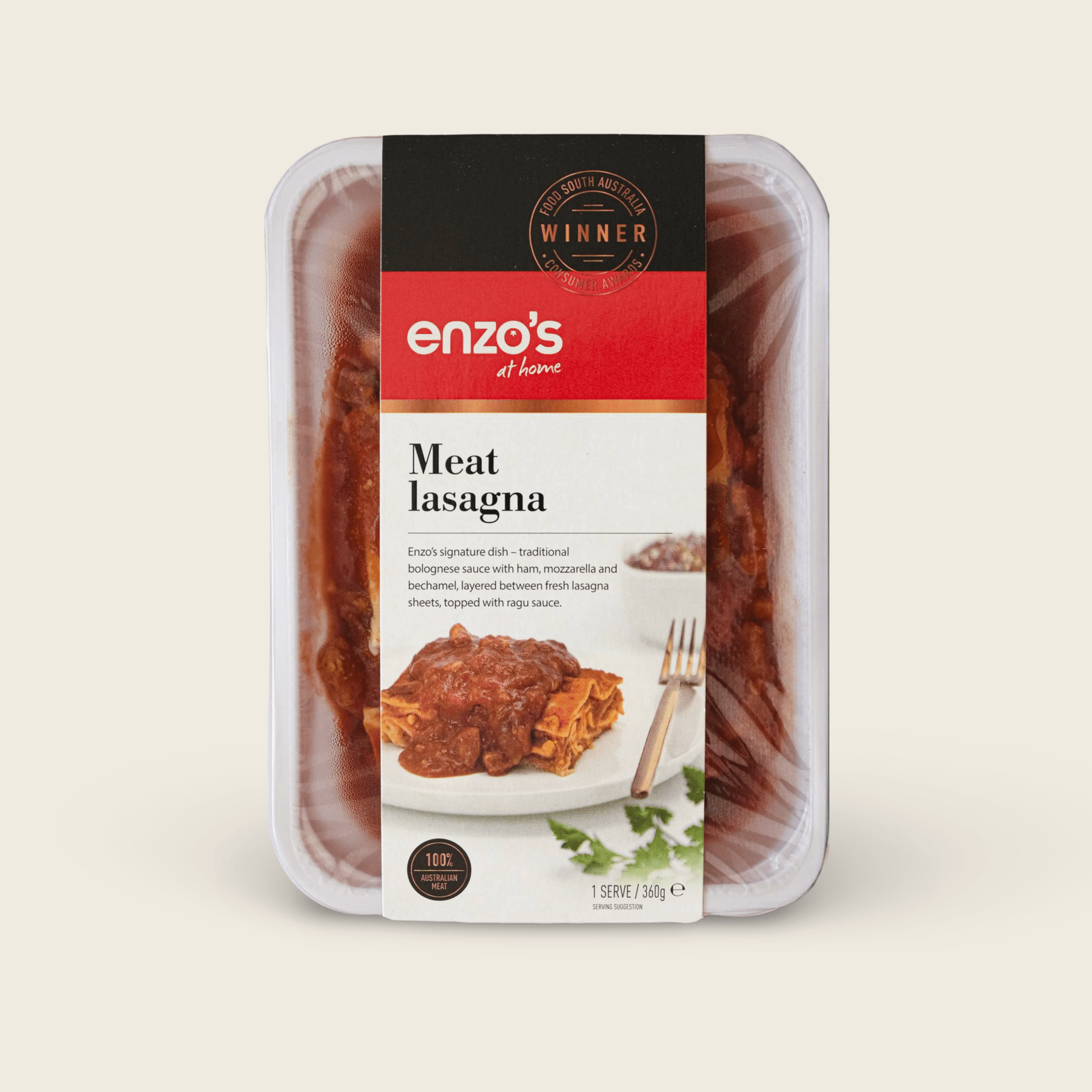 Meat Lasagna - Enzo's at Home