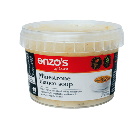 Minestrone Bianco Soup 550g - Enzo's at Home