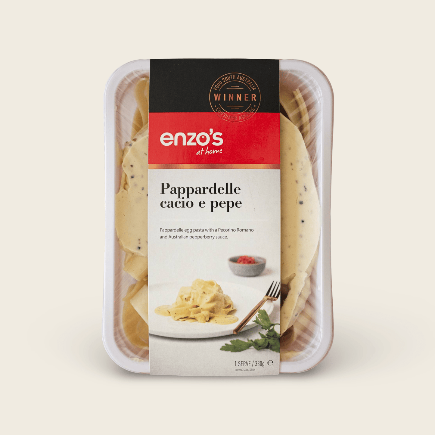 Pappardelle Cacio e Pepe - Enzo's at Home