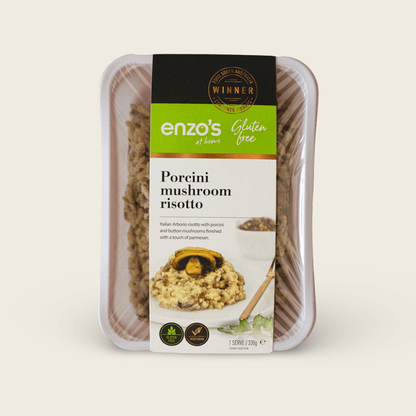 Porcini Mushroom Risotto — Enzo’s at Home