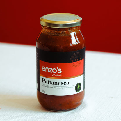 Puttanesca Sauce - Enzo's at Home