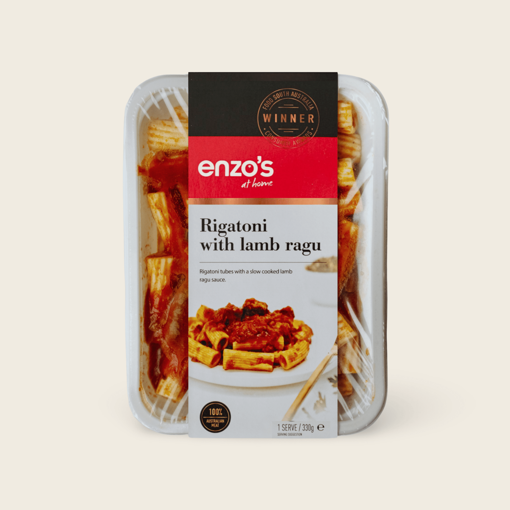 Rigatoni with Lamb Ragu - Enzo's at Home