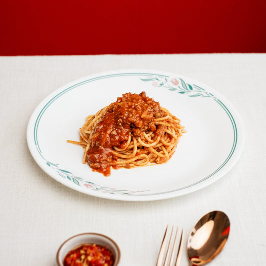 Vegan Spaghetti Bolognese - Enzo's at Home